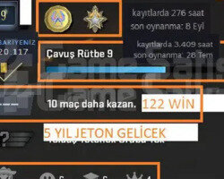 DOTA 2 850 İTEMLİ CS 2 MADALYALI STEAM HESABI
