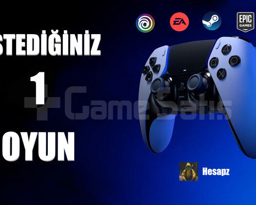 İstediginiz 1 Oyun + Garanti