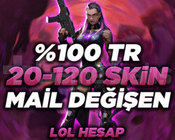 MAİL DEĞİŞEN TR 20-120 SKİN ULTRA VİP RANDOM