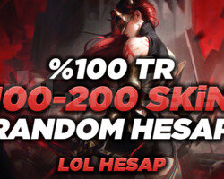 TR 100-200 SKİN ULTRA VİP RANDOM HESAP