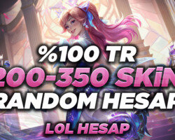 TR 200-350 SKİN ULTRA VİP RANDOM HESAP