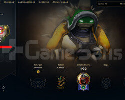 KING RAMMUS 18 SKIN ESKI LOL HESABI