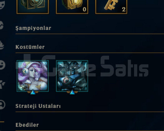12 KOSTÜM / 2019 KURULUM / UNRANKED