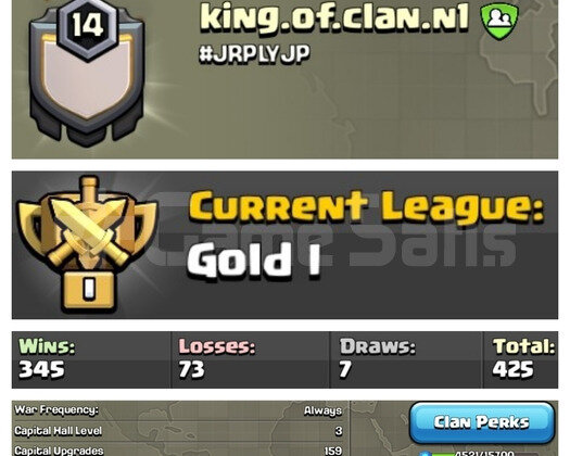 14sv King of clan SağlamGünlük HemenTeslim
