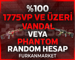UVİP++ 1775VP VE ÜZERİ VANDAL PHANTOM RANDOM HESAP