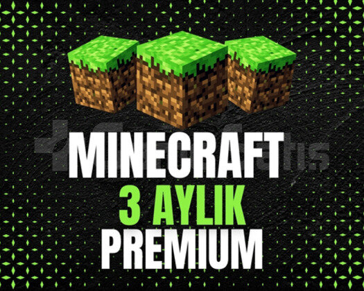 Minecraft 3 Aylık Premium + Garanti