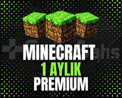 Minecraft 1 Aylık Premium + Garanti