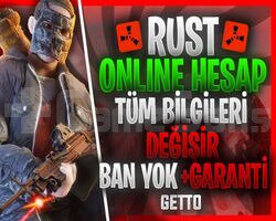 Rust Online Hesap + TÜM BİLGİLER DEĞİŞİR