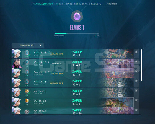 ELMAS 1 / YÜKSEK MMR / FRESH