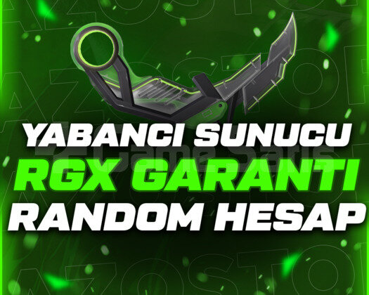 YABANCI SUNUCU RGX GARANTİLİ RANDOM HESAP