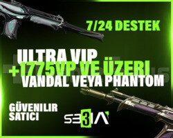 FULLL V.I.P VANDAL-PHANTOM GARANTİLİ +4500 SATIŞ