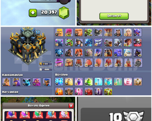 CLASH TH 17 | 20 BİN TAŞLI
