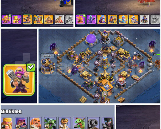 CLASH TH 17 | 20 BİN TAŞLI