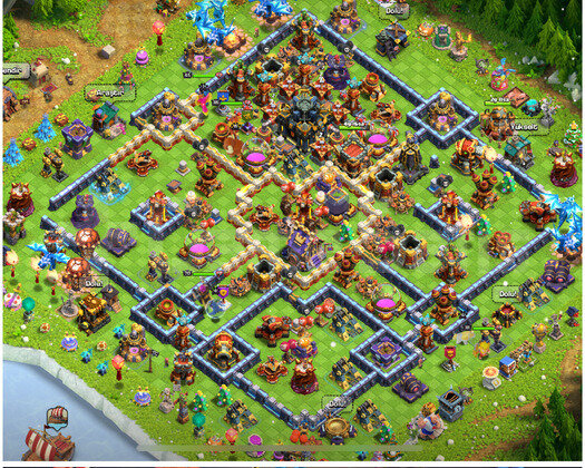 CLASH TH 17 | 20 BİN TAŞLI
