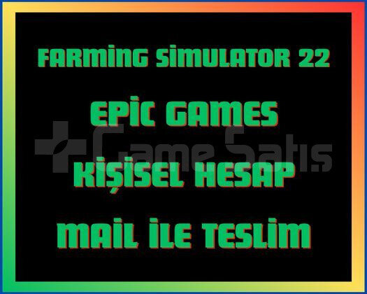Farming Simulator 22 + MAİL