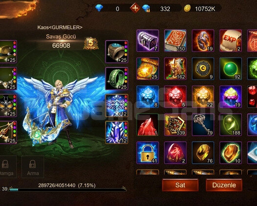 S24 39 lvl 66k Hesap Satılıktır