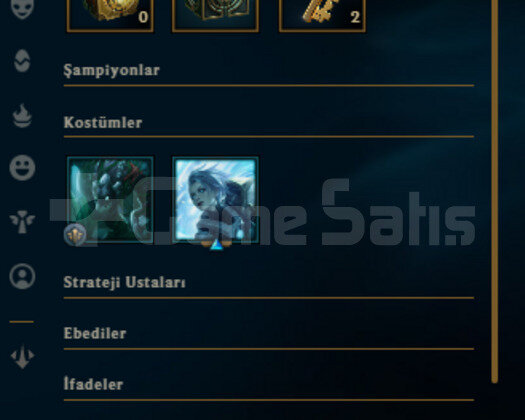 bronz 2 skinli hesap