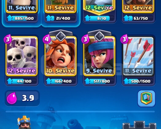 Clash Royale 5000 Kupa Hesap