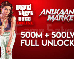GTA Online 500M + 500 Lvl +Full Unlock