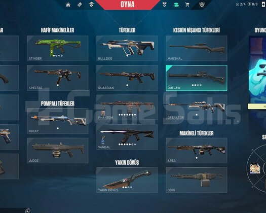 İLK MAİLLİ 3 GÜZEL SKİNLİ +1475 VP Lİ HESAP !