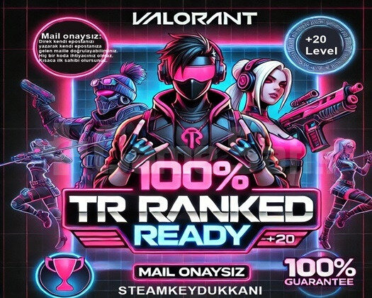 TR - RANKED HAZIR - MAİL ONAYSIZ | UNRANKED - 20LV