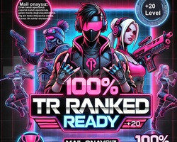 TR - RANKED HAZIR - MAİL ONAYSIZ | UNRANKED - 20LV