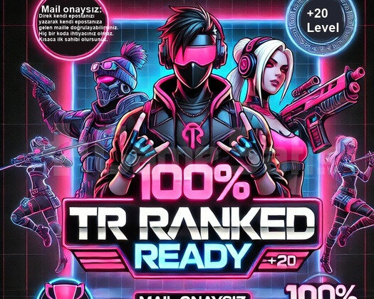 TR - RANKED HAZIR - MAİL ONAYSIZ | UNRANKED - 20LV