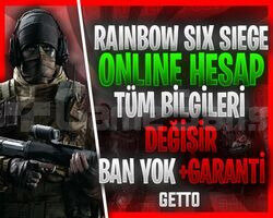 Rainbow6Siege Online Hesap + TÜM BİLGİLER DEĞİŞİR