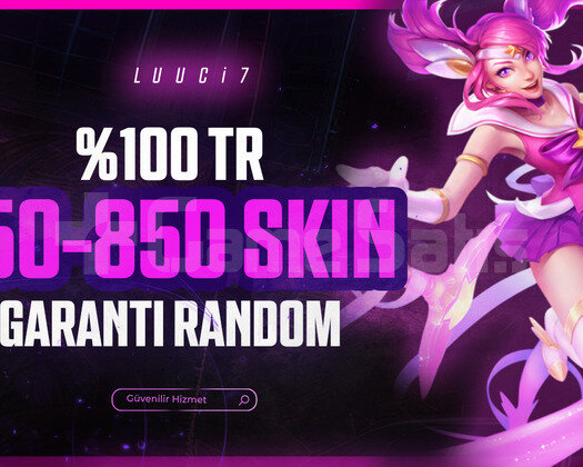 TR 100 50-850 SKİN GARANTİLİ RANDOM