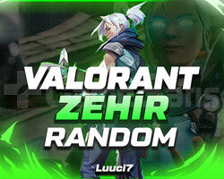 100 VALORANT ZEHİR RANDOM HESAP