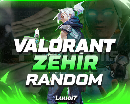 100 VALORANT ZEHİR RANDOM HESAP