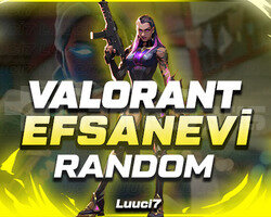 + VALORANT EFSANEVİ RANDOM HESAP+