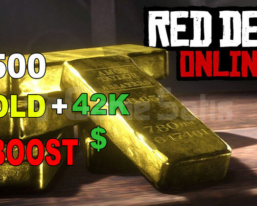 500 GOLD + 42K DOLAR RDR 2 ONLİNE BOOST PAKET