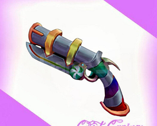 Chroma Swirly Gun - Murder Mystery 2 - MM2