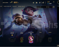 EUW Geçen Sezon Elmas | 6 Kostüm - 33 Hero | LoL