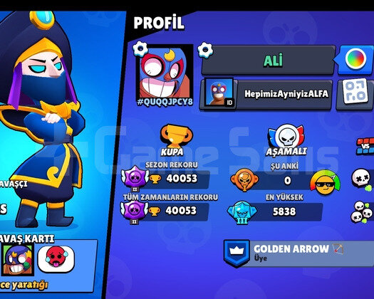 40k hesap 76 karakter 127 kostum