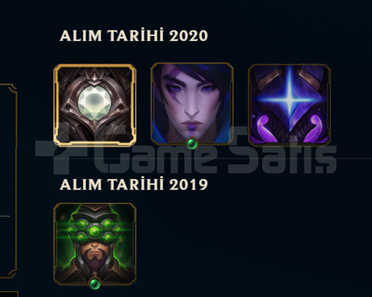 TR 2019 KURULUM 2020 DEMIR 4 HANDMADE LOL HESABI