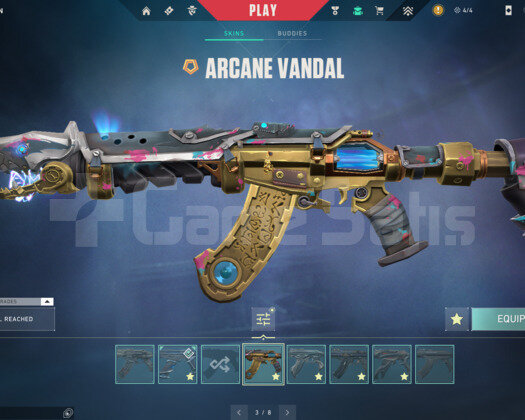 TR - ARCANE VANDAL + KURUNOMİ VANDAL + 40 SKİN