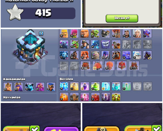 CLASH TH 13 | 138 SEVİYE