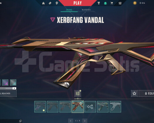 TR - RGX KELEBEK + XEROFANG VANDAL 36 SKİN + 4K VP
