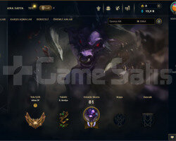 GOLD 4 HANDMADE HESAP EUW