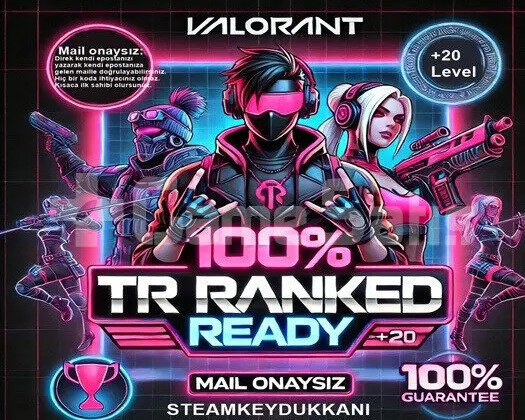 TR - RANKED HAZIR - MAİL ONAYSIZ | UNRANKED - 20LV