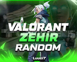 100 VALORANT ZEHİR RANDOM HESAP