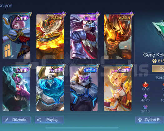 Smurf kasmalık güzel hesap
