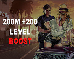 200 M + 200 LEVEL +FULL UNLOCK +HIZLI KOSU BOOST