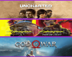 Uncharted + Cyberpunk 77 + God Of War