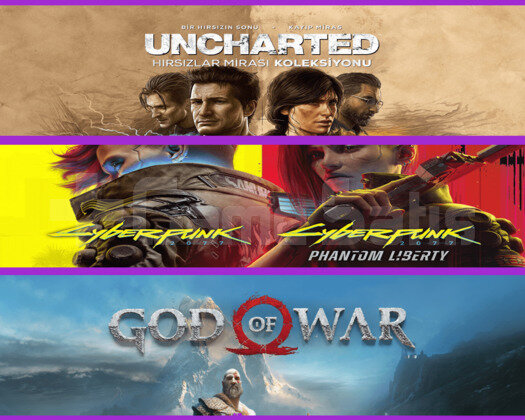 Uncharted + Cyberpunk 77 + God Of War