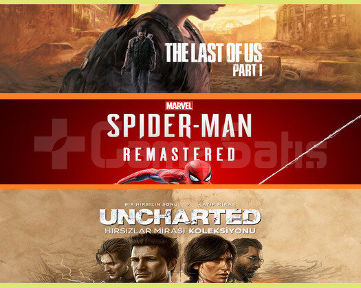 The Last of Us Part I + Spider R. + Uncharted