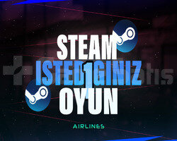 STEAM İSTEDİĞİNİZ 1 OYUN + GARANTİ