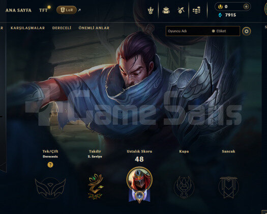 EUW UNRANKED 5 KOSTÜM